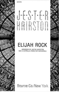 Elijah Rock SSA choral sheet music cover Thumbnail